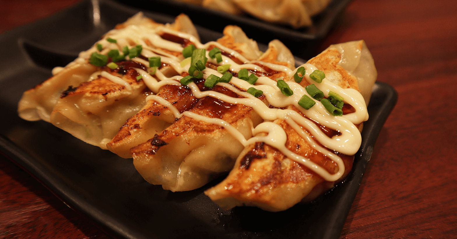 SG Halal Deals Tokyo Shokudo Halal Japanese Tendon Restaurant Chicken Gyoza with Okonomiyaki Sauce