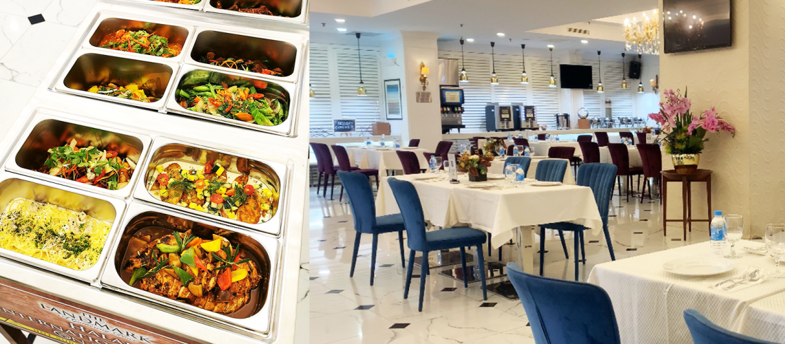 SG Halal Deals Halal Buffet On Wheels The Landmark Restaurant